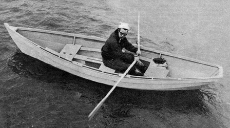 row and sail dory Гребно ветроходна лодка, тип “дори”