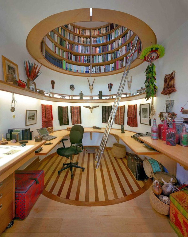 domashni biblioteki 01 Уникални домашни библиотеки