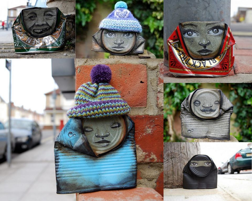 konservi lica Лицата от тенекиени консерви на My Dog Sighs