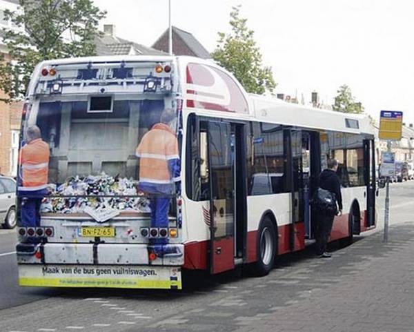 reklana avtobusi 04 Как трябва да се рекламира върху автобуси