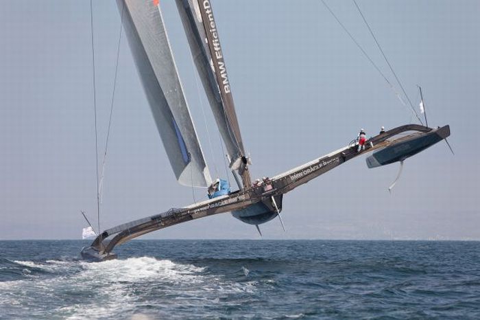 trimaran trik Страхотно, а?!